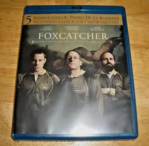 FOXCATCHER - BLU-RAY - 2015 - SPANISH & ENGLISH - FACTORY SEALED - BRAND NEW - Foto 1 di 2