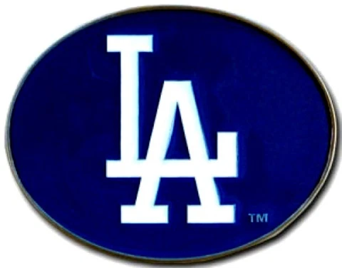 Los Angeles Dodgers Team Logo Belt Buckle (MLB Baseball) Licensed Cover