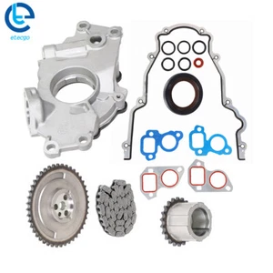 Kit de bomba de aceite de alto volumen con juntas y cadena de distribución apta para GM LS 5,3 L 6,0 L - Imagen 1 de 17