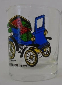 Old Time Jalopy DE Dietrich 1899 2 oz. Schnapsglas - Bild 1 von 3