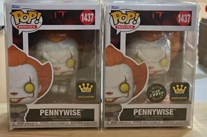 Funko Pop! Pennywise Dancing Chase & Common IT GITD Specialty Exclusive Set of 2 - Picture 1 of 10