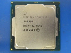 SR3XY : Intel Core i3-8300 3.7GHZ : 4 Core : FCLGA1151 : Desktop CPU - Picture 1 of 2