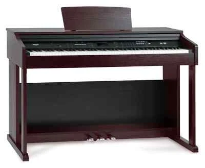 Piano Numerique Clavier E-Piano 88 Touches a Marteau USB MIDI 360 Sons Mp3 Brun - Photo 1/4