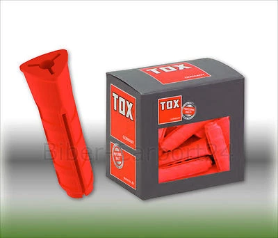 Tox YTOX 10/55-14/75 Porenbetondübel Dübel Beton rot Kunststoff Kunstoffdübel  - Bild 1 von 4