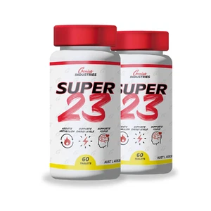 SUPER 23 Weight Loss Increase Metabolism Energy Reduce Bloating TWIN PACK 60DAYS - Picture 1 of 3