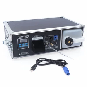 Máquina de neblina de niebla de escenario 1500 W 3,5 L con paquete de estuche de vuelo DJ efecto de escenario Hazer - Imagen 1 de 6