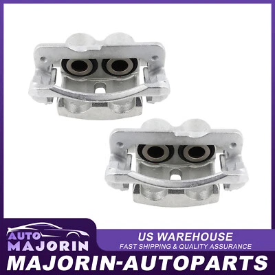 2pc Rear Fit For 00-13 Chevrolet Suburban 2500 03-09 Hummer H2 Brake Calipers - Image 1 of 4