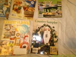 COLLECTION OF MAGAZINES COUNTRY LIVING COUNTRY WOMAN COUNTRY SAMPLER5 - Picture 1 of 5