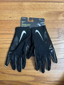 Guantes de fútbol Nike Vapor Knit 4.0 Elite negros para hombre talla XXL FN0281-091 NUEVOS CON ETIQUETAS - Imagen 1 de 5