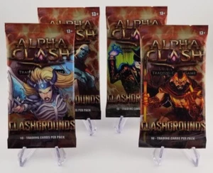 Pack Rip - Alpha Clash, CLASHGROUNDS - ¡Lote de 4 paquetes! - Imagen 1 de 1