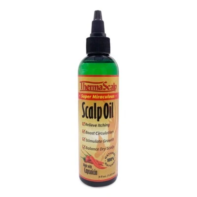 New ThermaScalp  Regrowth Scalp Oil, Hair Loss, Dryness, Dandruff with Capsaicin - Image 1 of 4