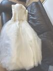 New Stunning wedding dress size 14 Labelled, Adjustable Original Price £995