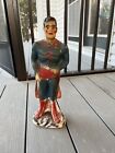 Vintage 1940s Superman Figure Carnival Chalkware Prize Original 15" RARE