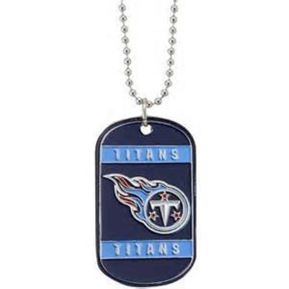 Siskiyou Sports Ftn185 Tennessee Titans Tag Necklace
