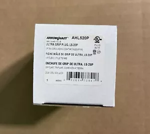 NUOVO 1-pz EATON ARROW HART AHL520P SPINA DI BLOCCAGGIO COMMERCIALE 125V 20A L5-20P - Foto 1 di 3