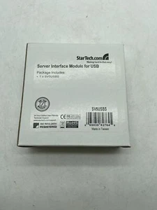 StarTech.com USB Server Interface Module for SV5USBS series Cat5 KVM FREE S/H - Picture 1 of 5