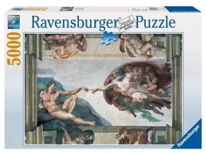 NEW Ravensburger Jigsaw Puzzle 5000 Pieces 17408 Michelangelo, The Creation - Foto 1 di 3
