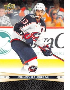 2023-24 Upper Deck Tim Hortons Greatest Duos #73 Johnny Gaudreau/Kirill Marchenk - Picture 1 of 2