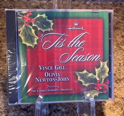 Hallmark Tis The Season 2000 by Vince Gill & Olivia Newton-John Christmas CD NEW - Image 1 of 3