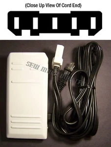 FOOT CONTROL PEDAL W/ Cord Janome NewHome 6000 My Excel 23L Kenmore 385.19501 + - Picture 1 of 5