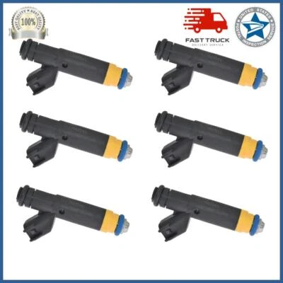 Inyectores de combustible nuevos 6 piezas YR3E-A6A para Ford E-150 E-250 F-150 2000-2004 4,2 L V6 Foto 1 de 4