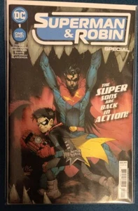 Superman and Robin Special (2022) #1 1st Complete Jon Damian Dc Comics Tomasi - Picture 1 of 2