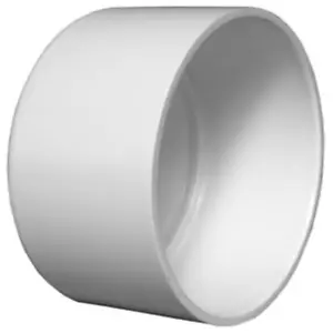 600er-Pack PVC SCH 40 Druckrohr 3/4 Zoll Slippendkappe PVC 02116 0800HA - Bild 1 von 1