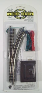 New Bachmann Nickel Silver E-Z Track Remote Right Hand Switch, N Scale, #44862 - Picture 1 of 4