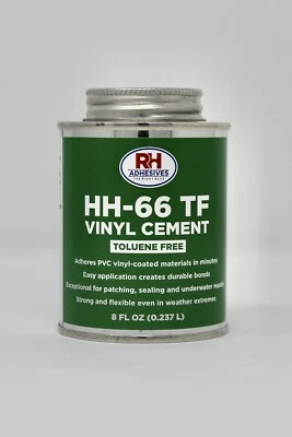 8oz HH66 Vinyl Cement Hot Tub Repair Kit Glue Lazy Spa Lay-z-Spa Pool Inflatable - Image 1 of 3