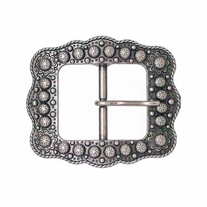 Sunburst Buckle Antique Nickel 3/4" 2678-21 - Picture 1 of 1