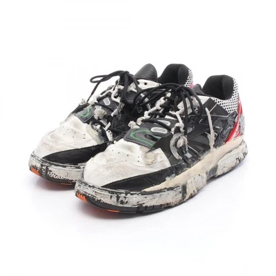 Zapatillas Maison Margiela Cuero Negro Blanco Multicolor Talla 44 Usadas Para Hombre Foto 1 de 4