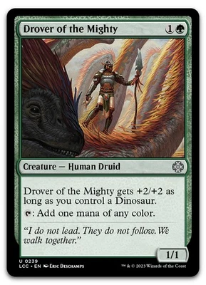 Drover of the Mighty #239 (NM) Lost Caverns of Ixalan LCC Magic MTG - Image 1 of 2