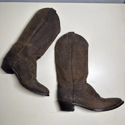 Женские сапоги вестерн Justin Rein M# L4943 коричневая кожа размер 9,5B - Изображение 1 из 4