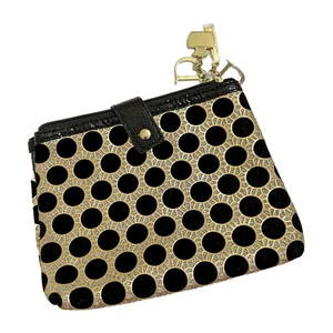 Dior Kosmetiktasche Schwarz & Gold Limited Edition Kosmetiktasche Neu Reißverschluss Charms - Bild 1 von 6