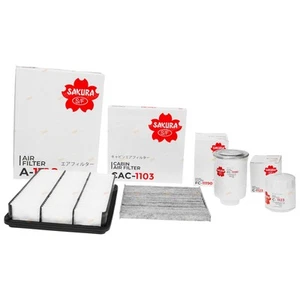 Oil, Air, Fuel & Cabin Filter Servic Kit for Toyota Prado KDJ120 1KDFTV 3.0 - Picture 1 of 5