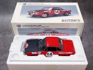 1/18 AUTOART LANCIA FULVIA 1.6HF 1972 GANADOR RALLY MONTE CARLO 14 AA - Imagen 1 de 5