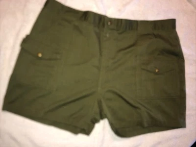 Vintage Boy Scouts America Shorts Men’s 46 Waist Green Uniform Twill USA Union T - Image 1 of 4