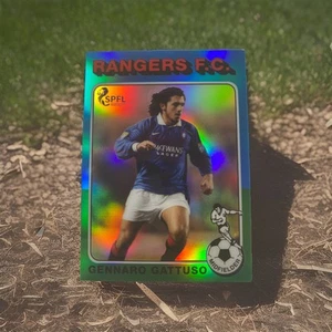 Gennaro Gattuso Topps Chrome RANGERS Scottish Premiership 2022-23 SPFL Card - Picture 1 of 2