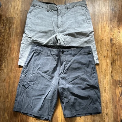 Volcom Men's Casual Shorts Size 36 Golf, Beach, Lot of 2 - Image 1 of 4