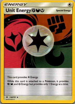 Unit Energy FDY Uncommon SM - Forbidden Light 118/131 NM - Image 1 of 2