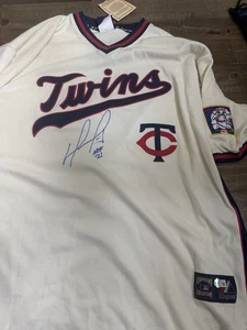 David Ortiz Signed Minnesota Twins Jersey "HOF 22" Inscribed Beckett COA - Picture 1 of 6