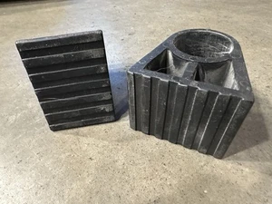 Gibraltar?? Alesis?? Roland?? Block Drum Rack Feet 2 Pack #ZR8 - Picture 1 of 11
