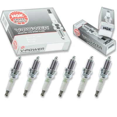 6 bujías NGK V-Power para camioneta Dodge Ram 1500 1999-2003 3,9 L V6 3,9 L xg Foto 1 de 4