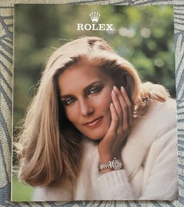 ROLEX USA 1981 GLOSS COLOUR LADIES WATCH CATALOGUE CATALOG - Picture 1 of 13