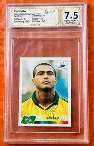 Romário Brazil Panini WC France 98 Sticker – Hand Signed Certified Genuine RARE - Picture 1 of 3