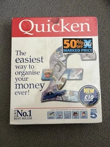 Vintage Intuit Quicken Ver 5 Home and Personal Finance Software für Windows Neu - Bild 1 von 3