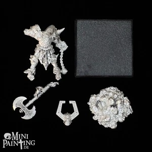 Chaos Hero CHAMPION of KHORNE Metal OOP Citadel Rare Warhammer Fantasy Lord Boss - Bild 1 von 1