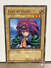 Yu-Gi-Oh  Lady of Faith MRD-119  1st Edition LP