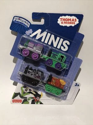 Thomas&Friends DC Super Friends Minis paquete de 4 Robin, Catwoman, Riddler, Beast Boy Foto 1 de 4