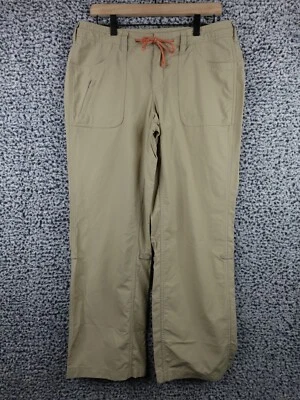 Pantalones de nailon tostados The North Face para mujer 8 puño enrollable senderismo almacenamiento bolsillo Foto 1 de 4